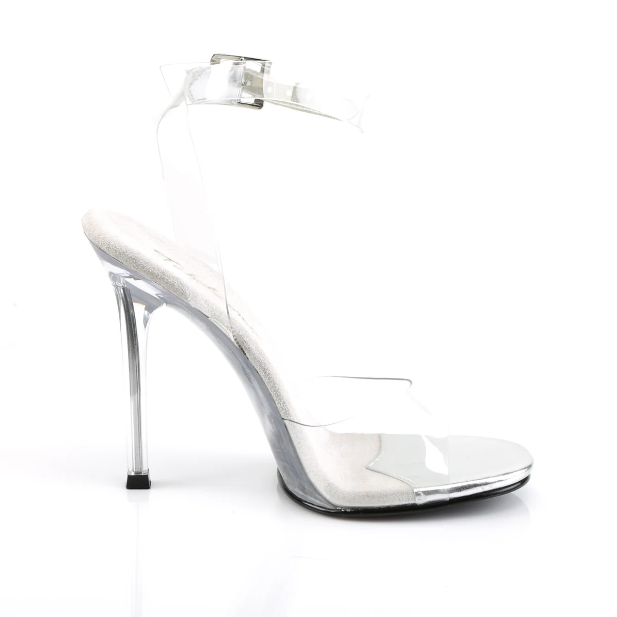 Clear 4.5 Inch Bikini Stage Shoes - Fabulicious GALA-06 - Image 5