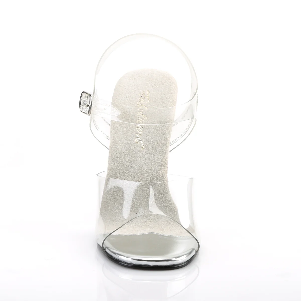 Clear 4.5 Inch Bikini Stage Shoes -  Fabulicious GALA-08 - Image 2