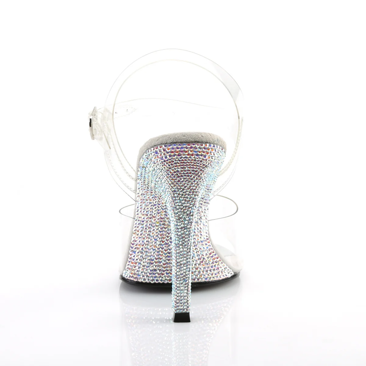 Transparent Bling 4.5 Inch Bikini Stage Shoes - Fabulicious GALA-08DM - Image 4