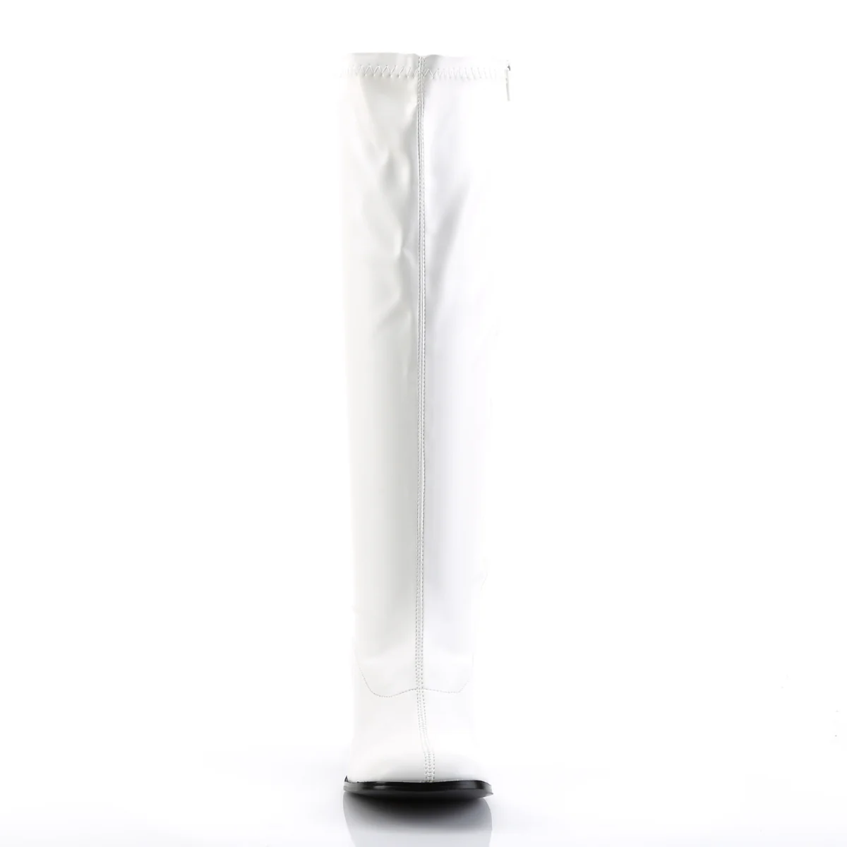 White 3 Inch Wide Gogo Boots -  Funtasma GOGO-300WC - Image 2