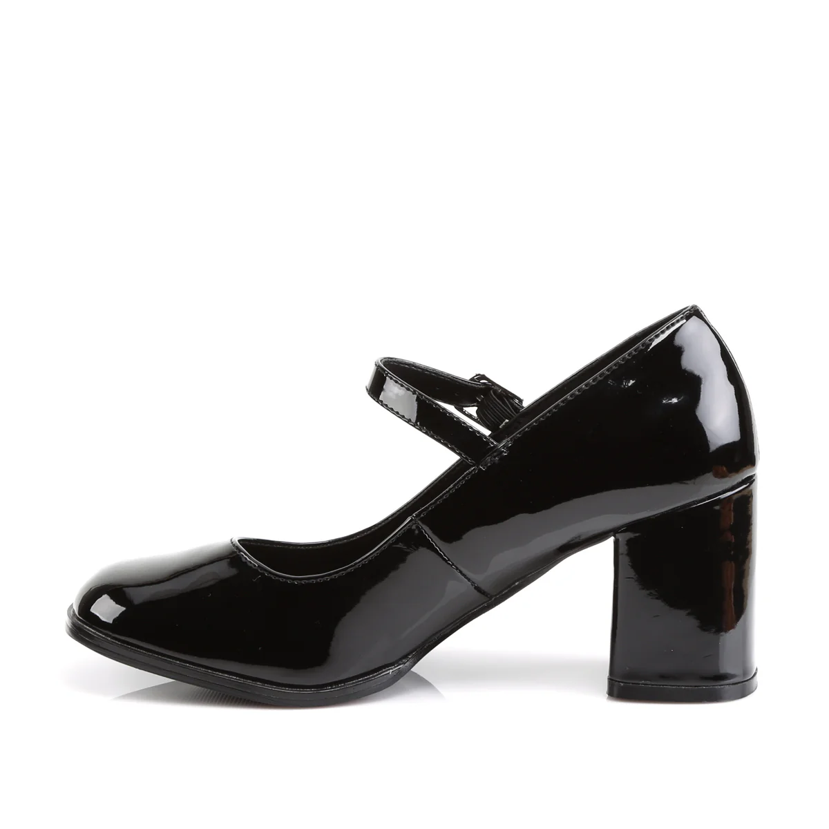 Black 3 Inch Maryjane Shoes -  Funtasma GOGO-50 - Image 3