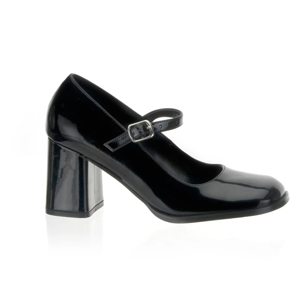 Black 3 Inch Maryjane Shoes -  Funtasma GOGO-50 - Image 6