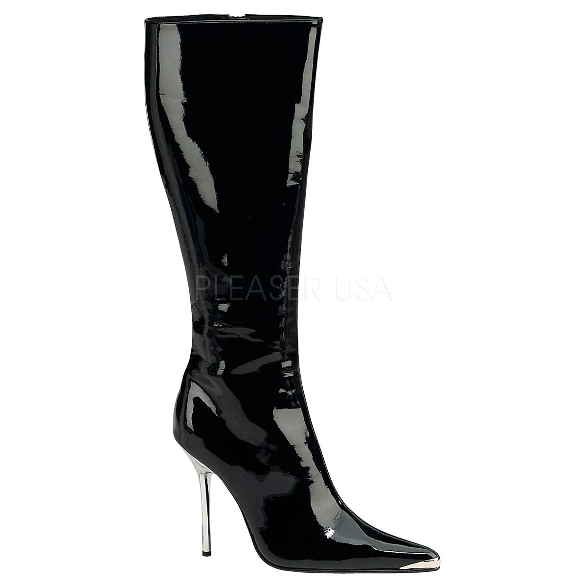 HEAT2010 Black Knee High Boots