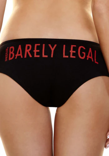 HSP-06 Hustler 'Barely Legal' Booty Boy Shorts Hot Pants Booty Shorts
