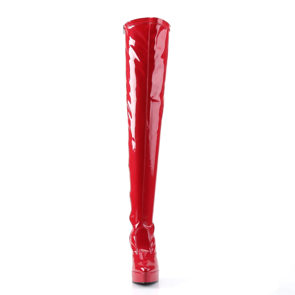Red 5.3 Inch Fetish Platforms - Devious INDULGE-3000 - Image 2
