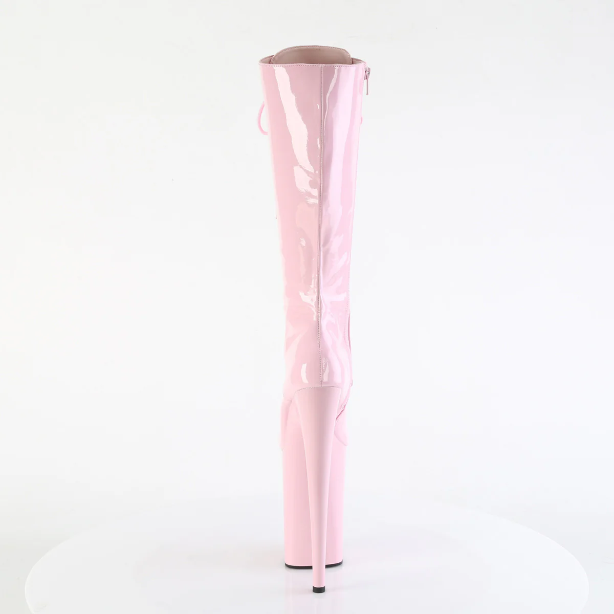 Baby Pink 9 Inch Very Tall Knee Boots - Pleaser INFINITY-2020 - Image 4