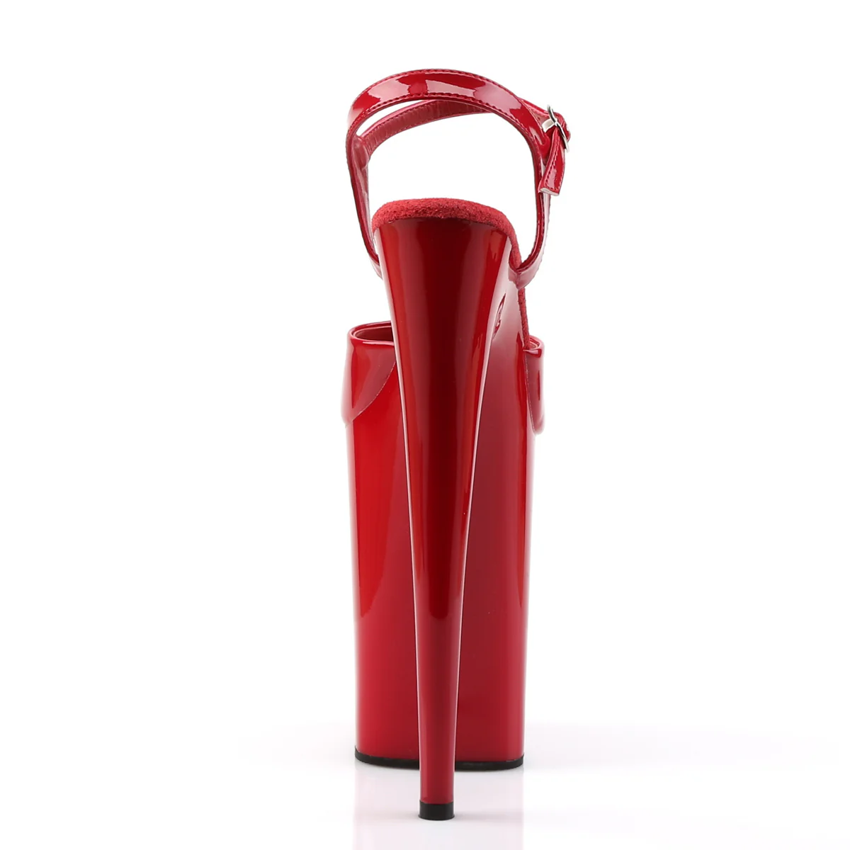 Red 9 Inch Very High Platform Shoes -  Pleaser INFINITY-909 - Image 4