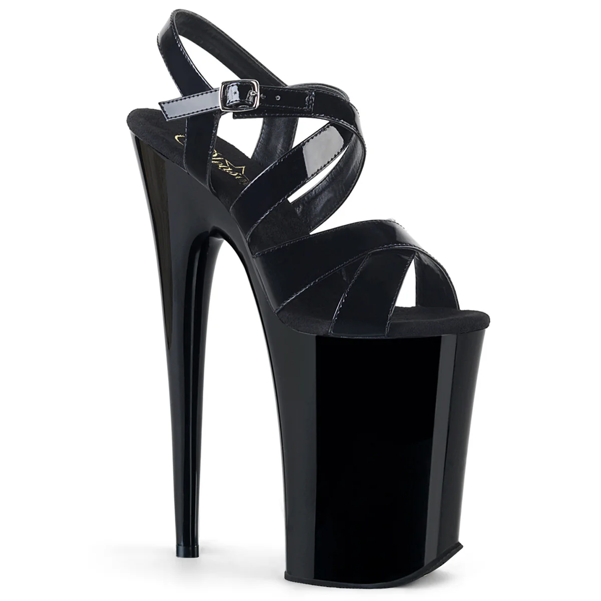 Black 9 Inch Extreme High Fetish Heels -  Pleaser INFINITY-997 - Image 6