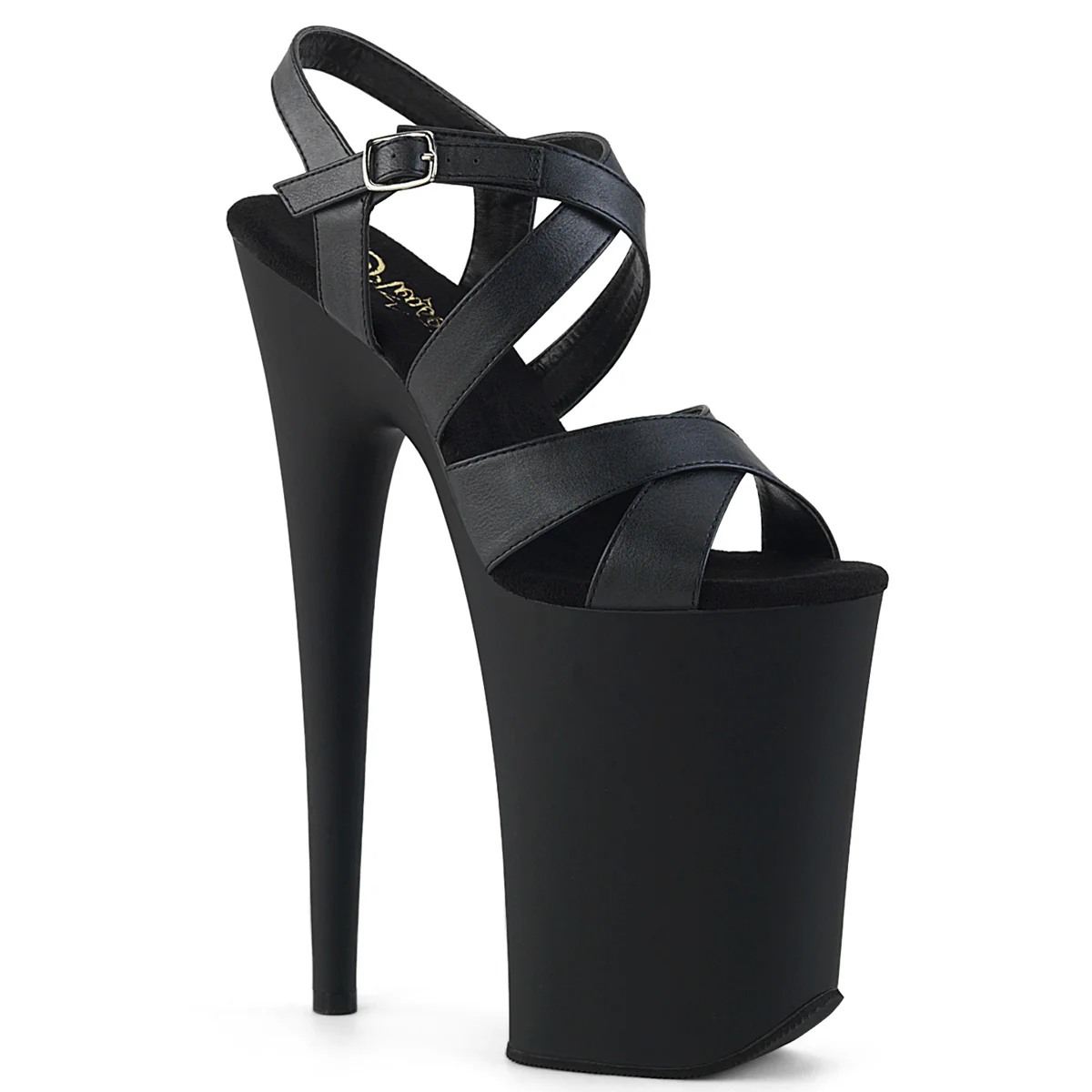 Black 9 Inch Very High Platform Shoes - Pleaser INFINITY-997 - Image 6
