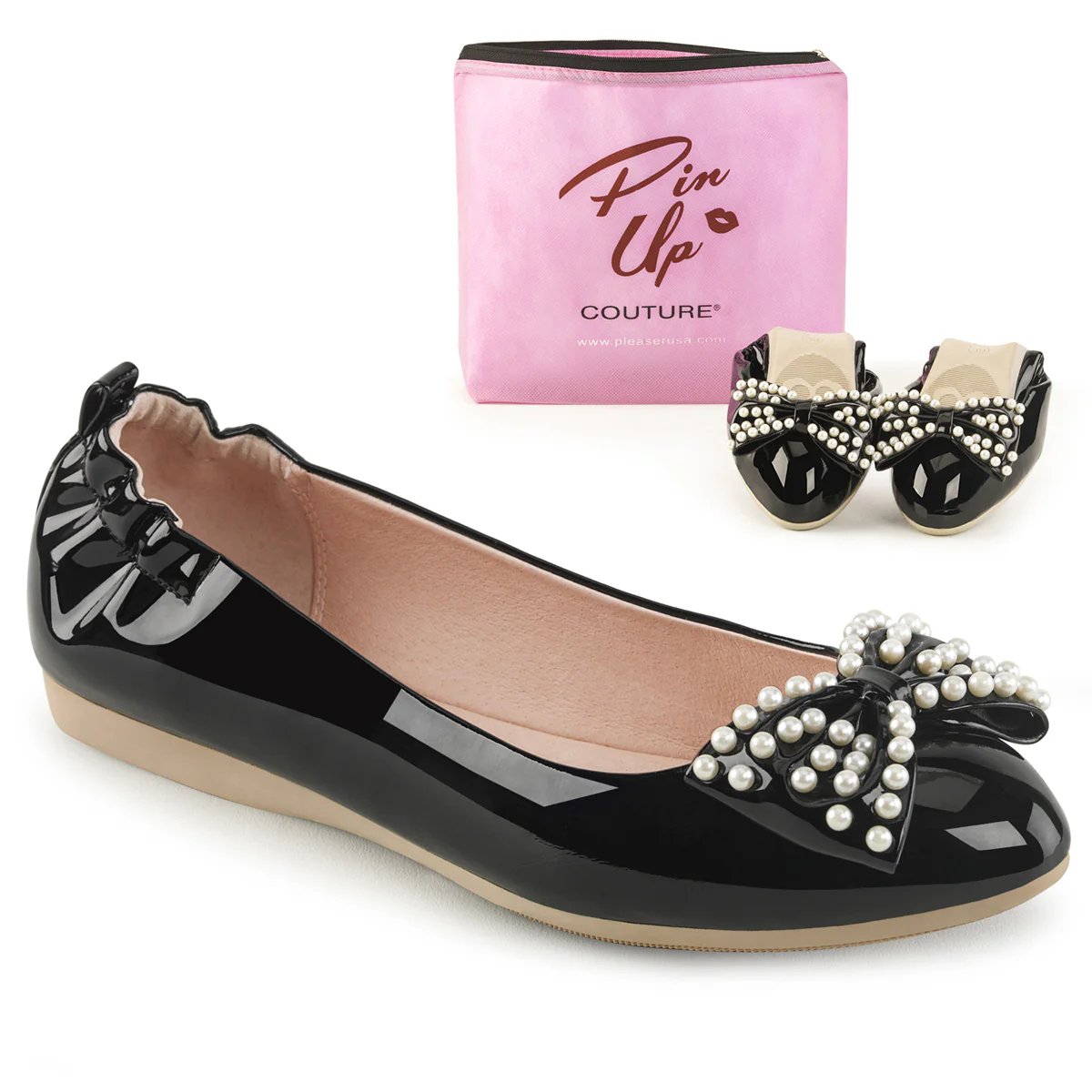 Black Costume Single Soles - Pin Up Couture IVY-09 - Image 6