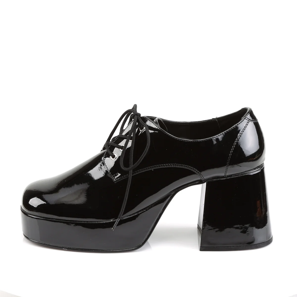 JAZZ-02 Funtasma Black Pat Men's Shoes - Image 3