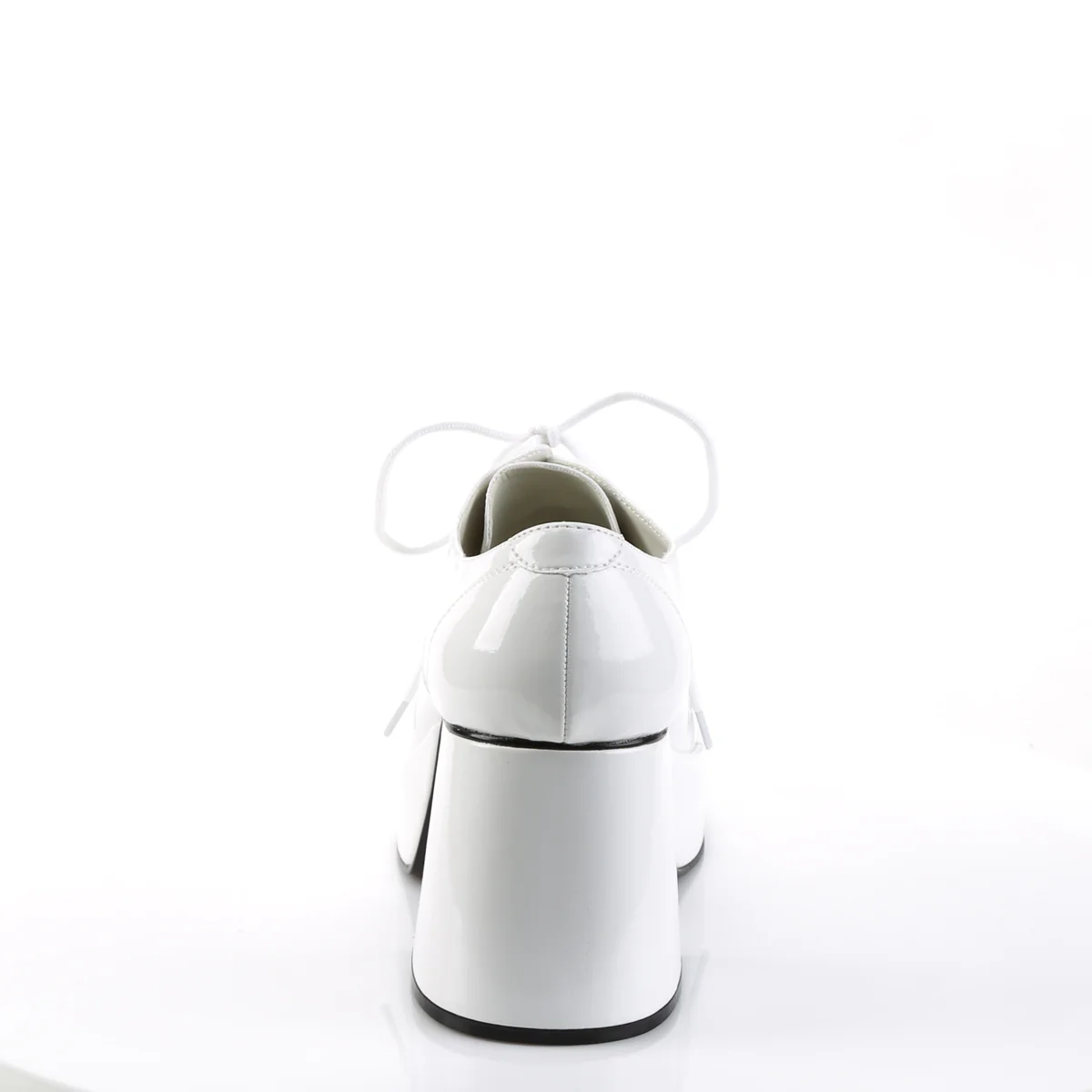 JAZZ-02 Funtasma White Pat Men's Shoes - Image 4