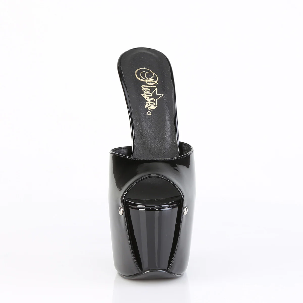 Black 7 Inch Pole Dancer Platform Shoes - Pleaser JUBILANT-01 - Image 2