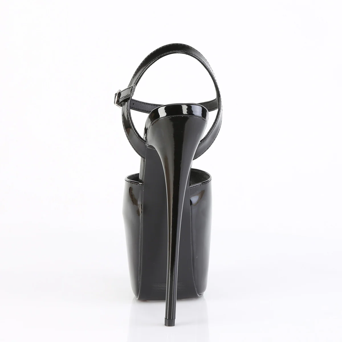 Black 7 Inch Pole Dancer Platform Shoes -  Pleaser JUBILANT-09 - Image 4