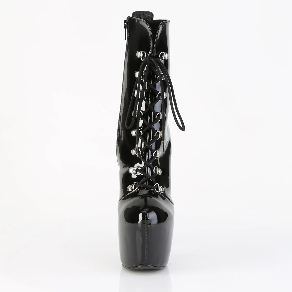 Black 7 Inch Exotic Dancing Ankle Boots - Pleaser JUBILANT-1014 - Image 2