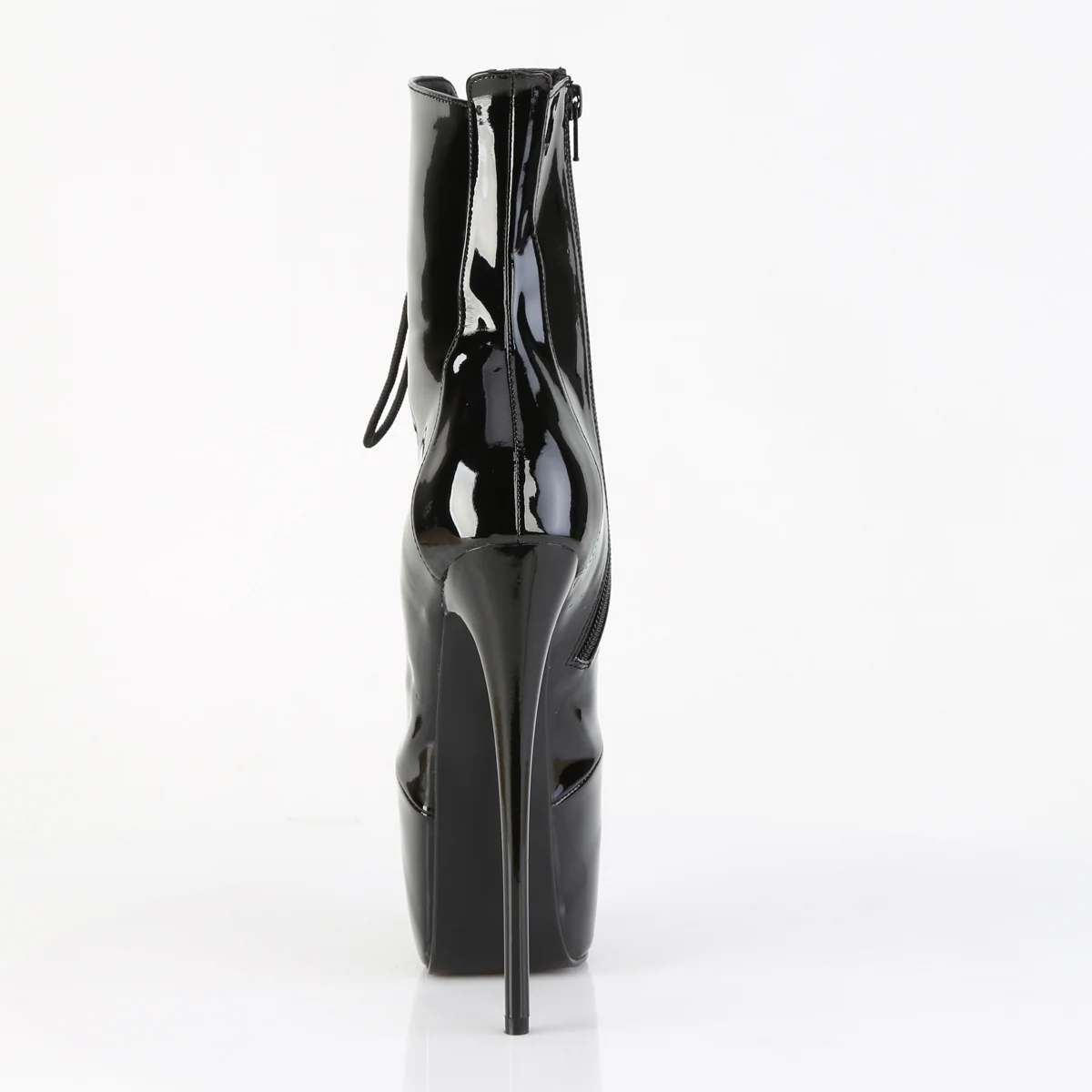 Black 7 Inch Exotic Dancing Ankle Boots - Pleaser JUBILANT-1014 - Image 4