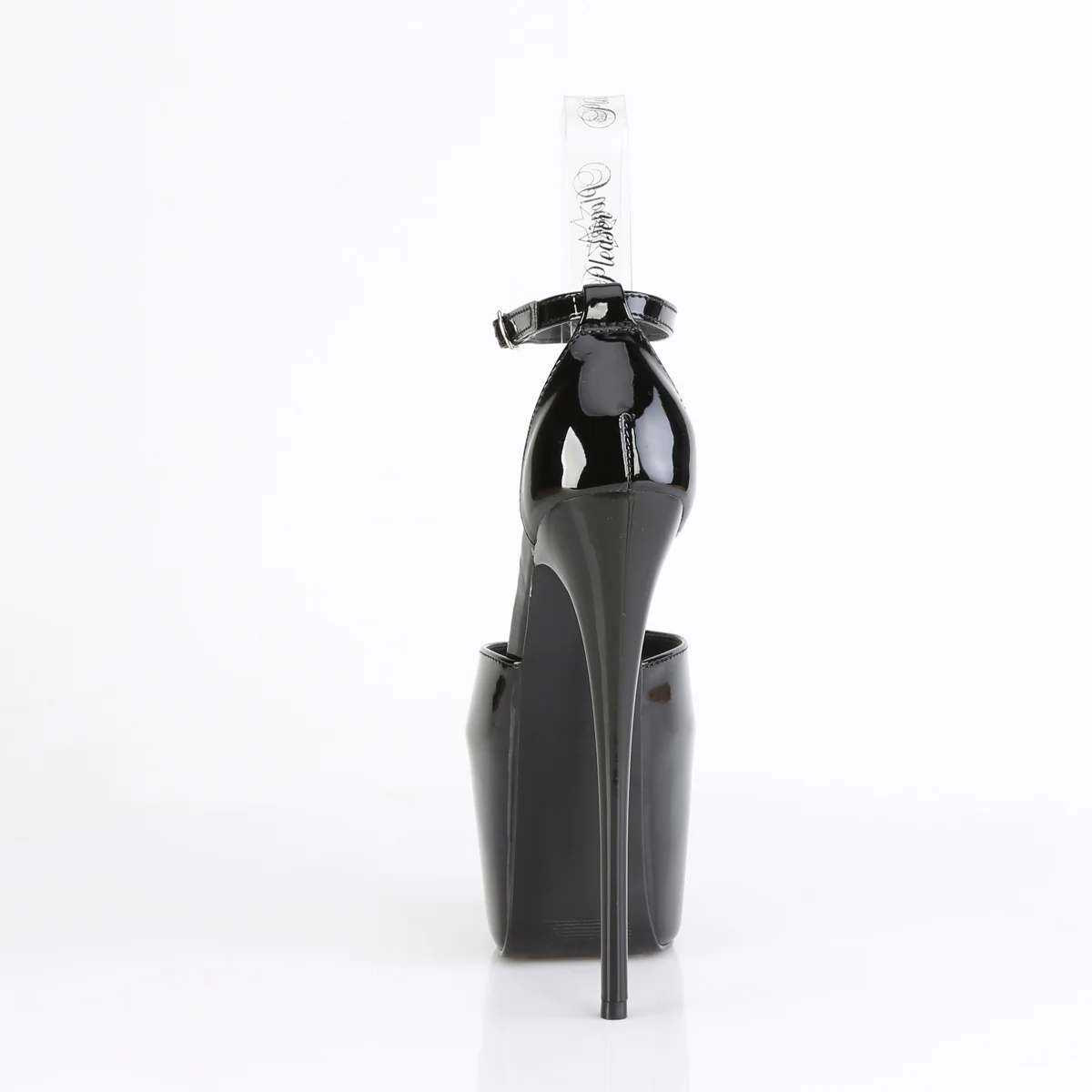 Black 7 Inch Pole Dancer Platform Shoes - Pleaser JUBILANT-15 - Image 4