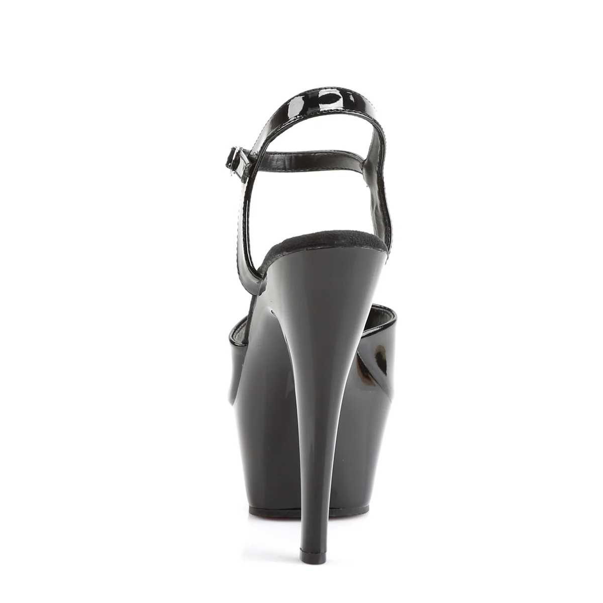 Black 6 Inch Platform Sandals -  Funtasma JULIET-209 - Image 4