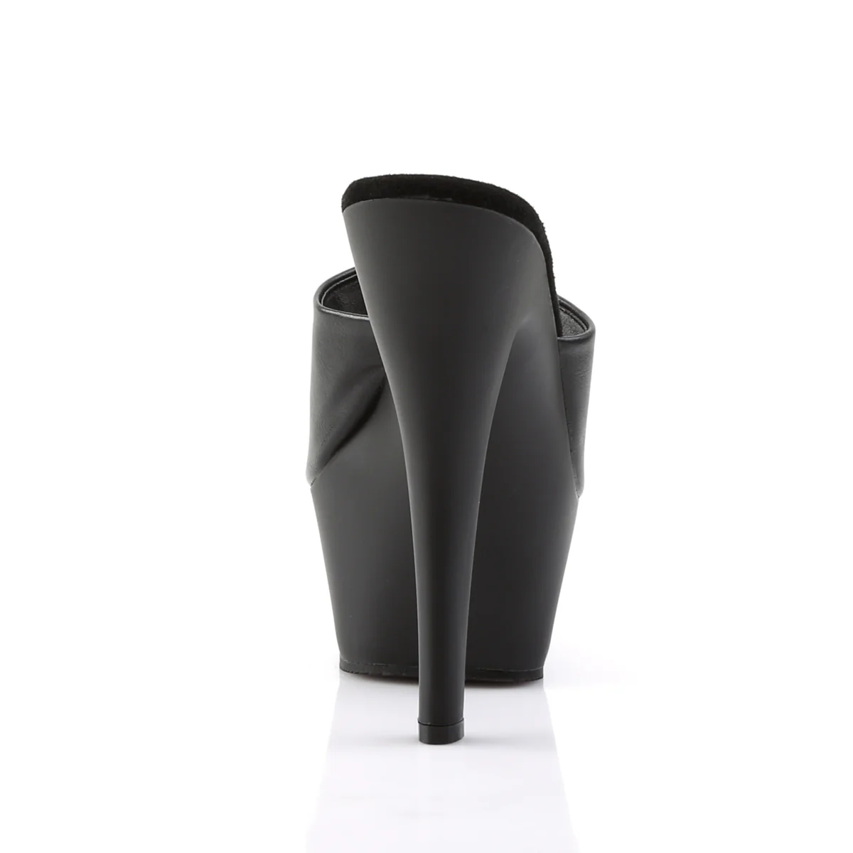 Black 6 Inch Pole Dancing Platform Shoes - Pleaser KISS-201 - Image 4
