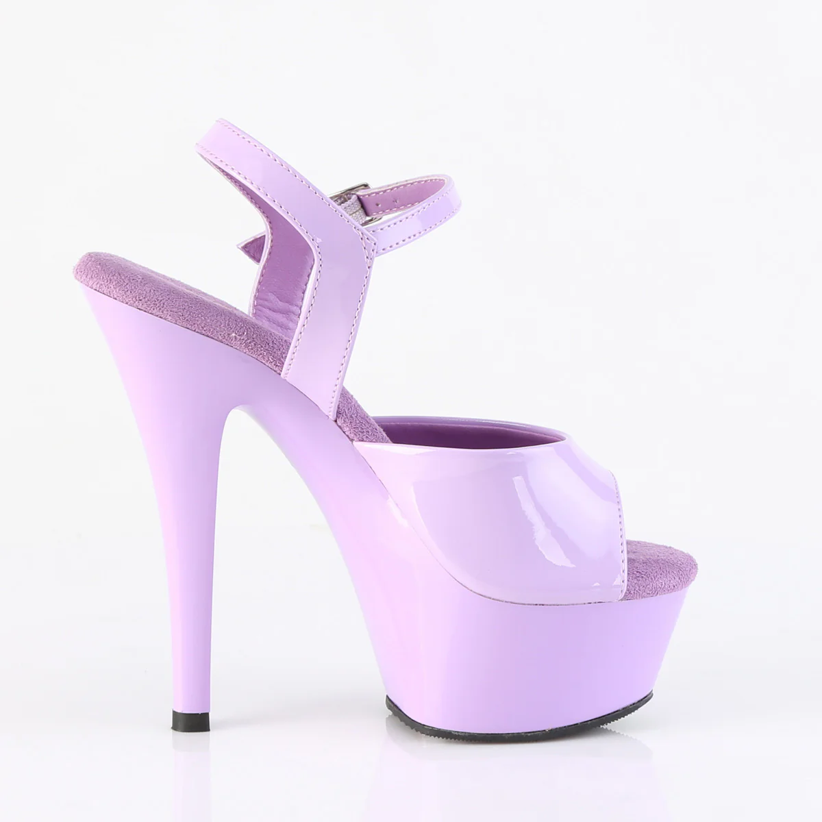 Lavender 6 Inch Exotic Dancer Platform Shoes -  Pleaser KISS-209 - Image 5