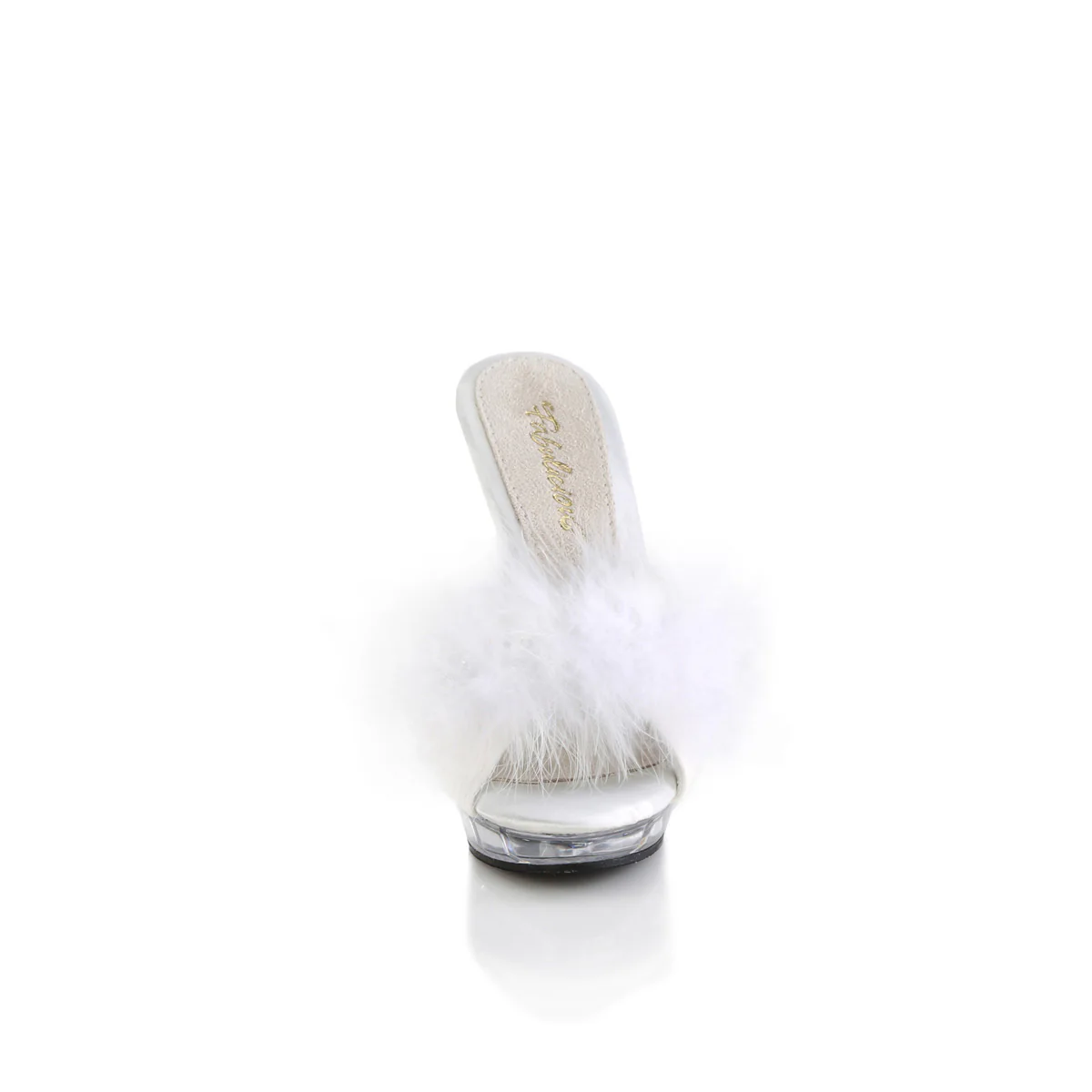 White 5 Inch Fetish Shoes - Fabulicious LIP-101-8 - Image 2