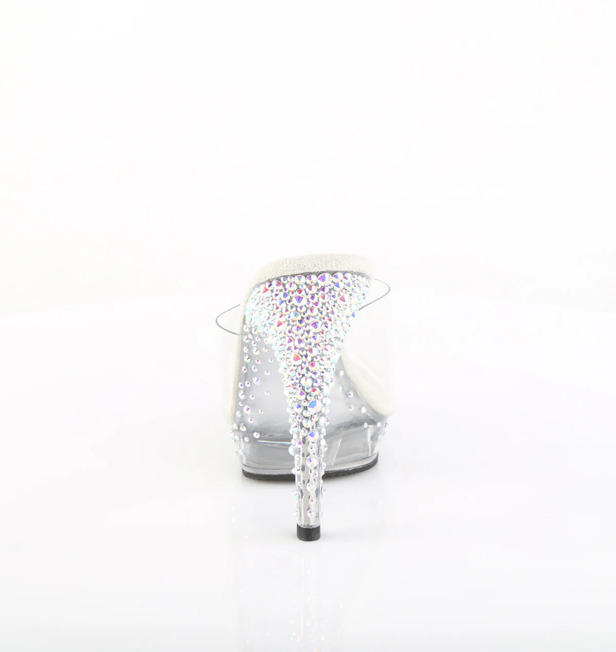 Transparent 5 Inch Posing Shoes -  Fabulicious LIP-101CAS - Image 4