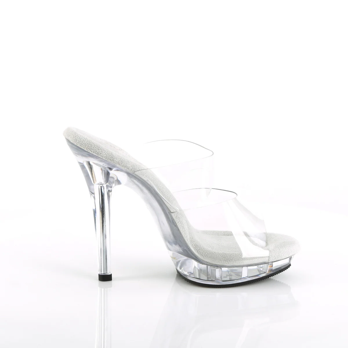 Clear 5 Inch Fitness Stage Shoes - Fabulicious LIP-102 - Image 5