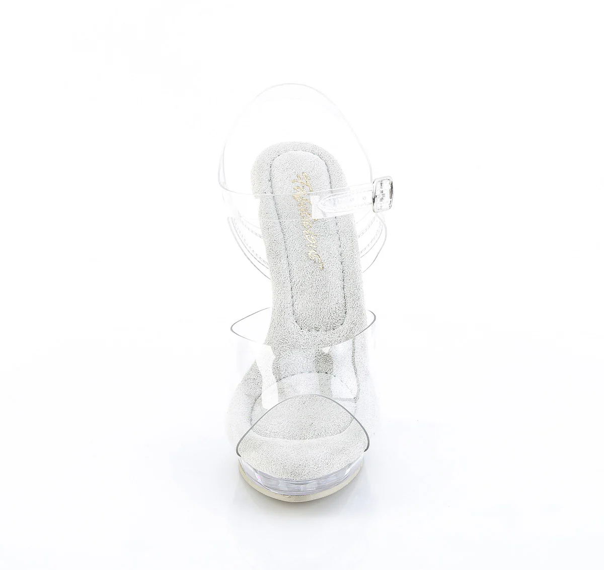 Clear 5 Inch Fitness Stage Shoes -  Fabulicious LIP-108 - Image 5