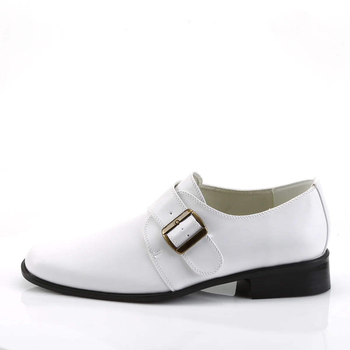 LOAFER-12 Funtasma White Pu Men's Shoes - Image 3
