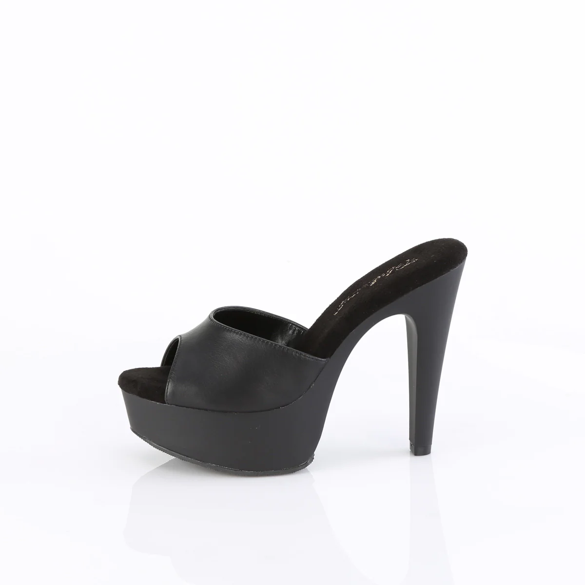 Black 5 Inch Sexy Shoes - Fabulicious MARTINI-501 - Image 3