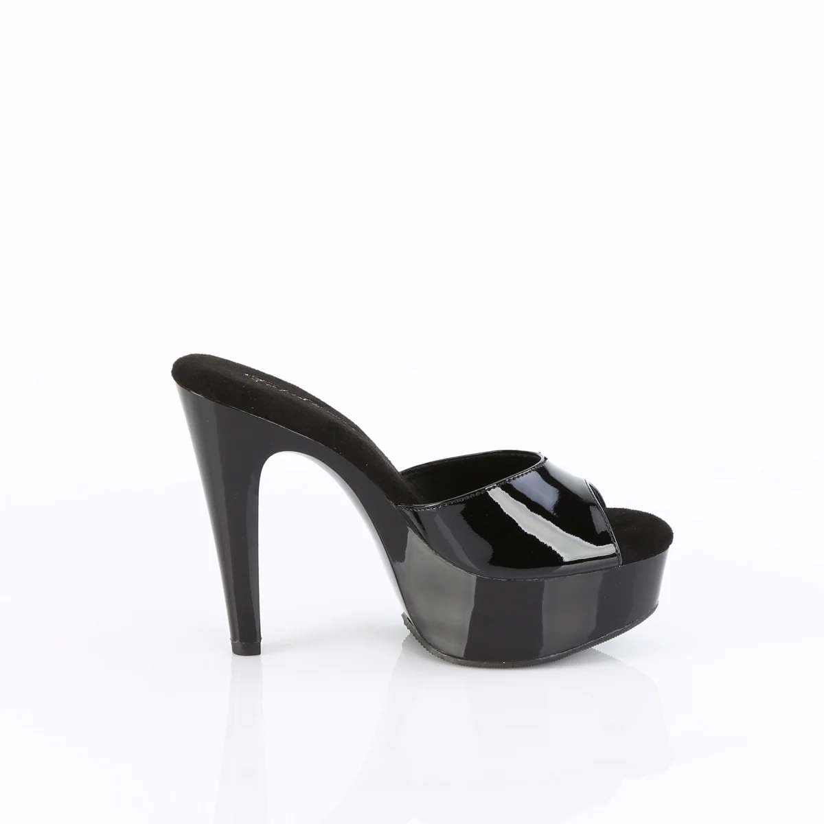 Black 5 Inch Sexy Shoes - Fabulicious MARTINI-501 - Image 5
