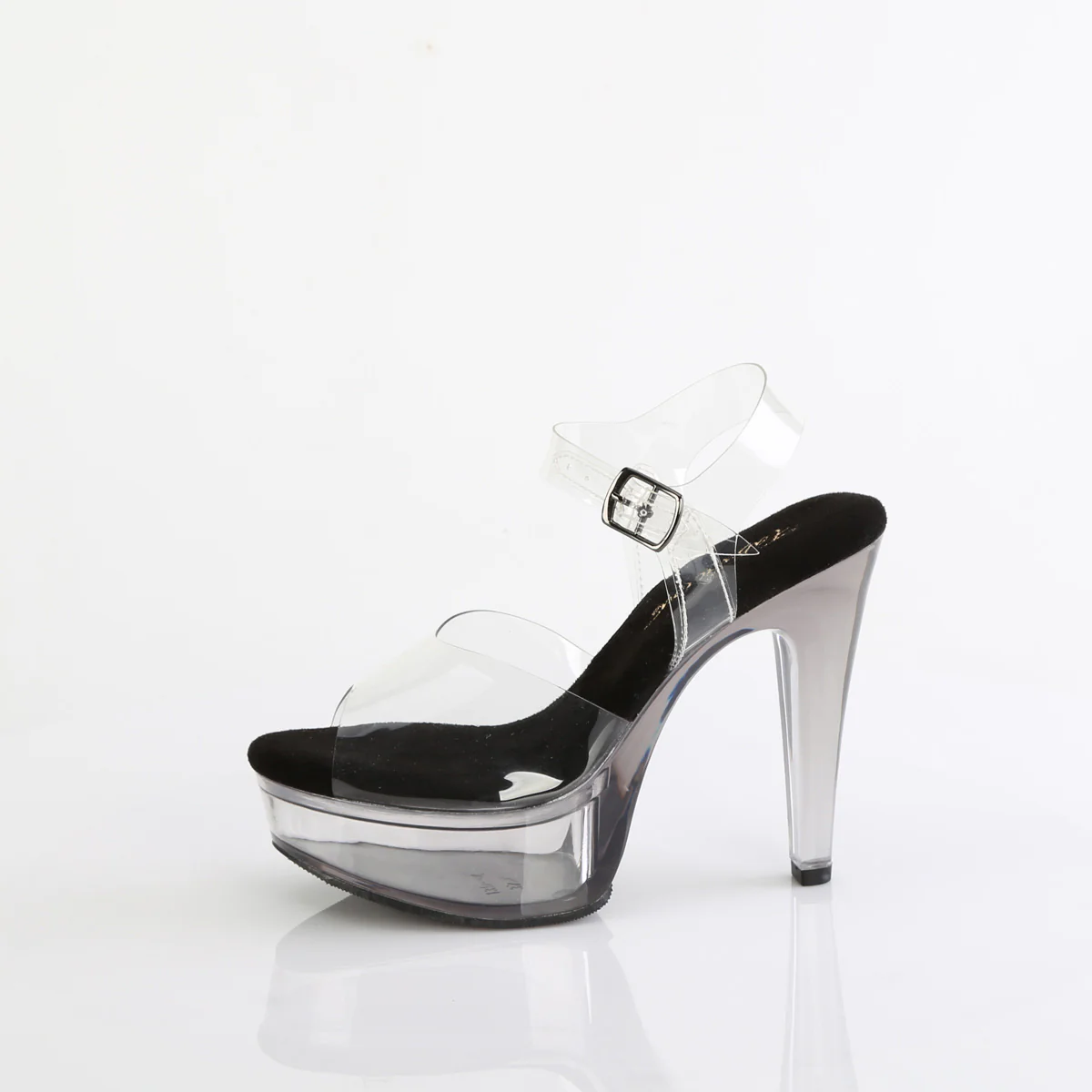 Black 5 Inch Glamour Shoes - Fabulicious MARTINI-508 - Image 3