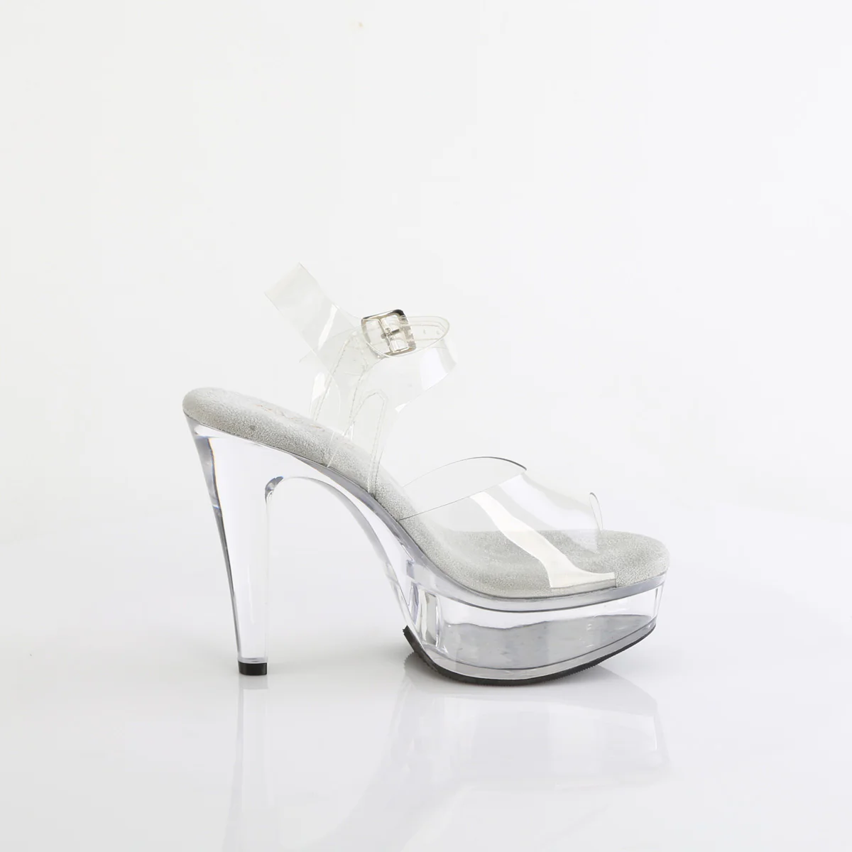 Clear 5 Inch Fitness Stage Shoes - Fabulicious MARTINI-508 - Image 5