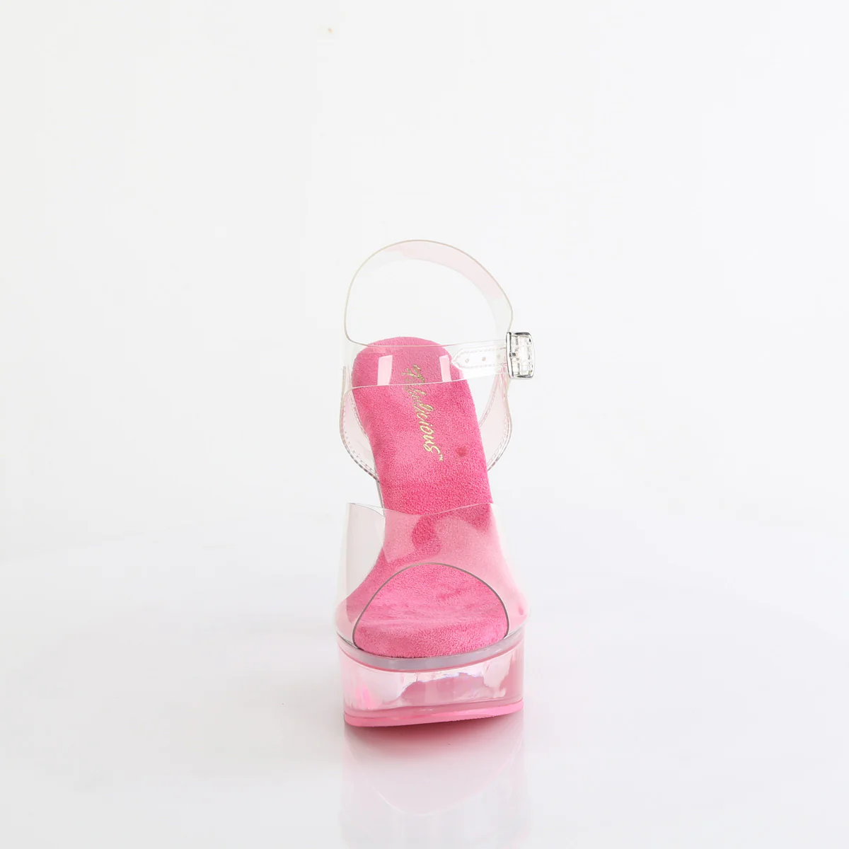 Pink 5 Inch Glamour Shoes -  Fabulicious MARTINI-508 - Image 2