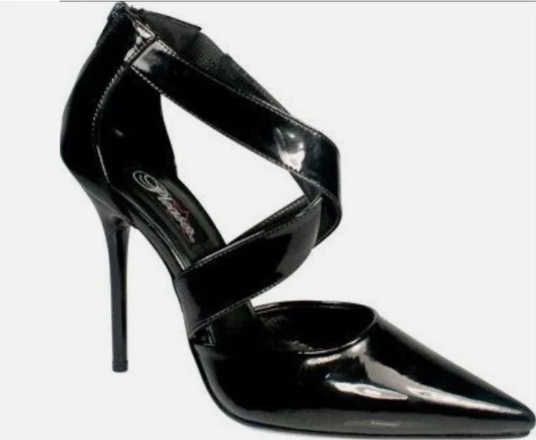 MILAN43  Blk Patent