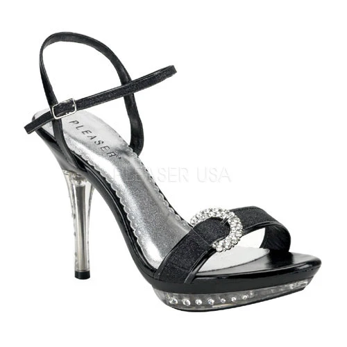 MONET09  Blk Glitter