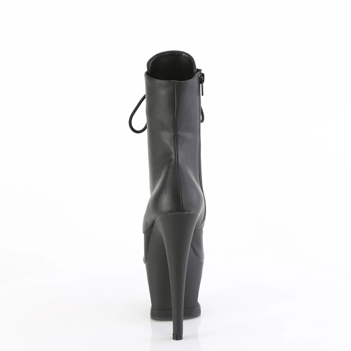 Black 7 Inch Pole Dance Stripper Boots - Pleaser MOON-1020SK - Image 4