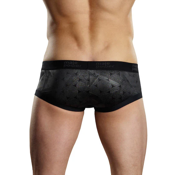 MP140206 Malepower Male Power Short With Enhancer Pouch Silver - Image 2
