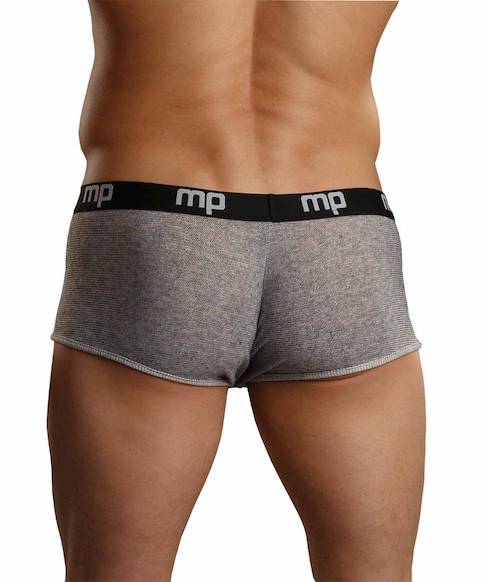 MP150198 Malepower Lo Rise Enhancer Short - Grey - Image 2