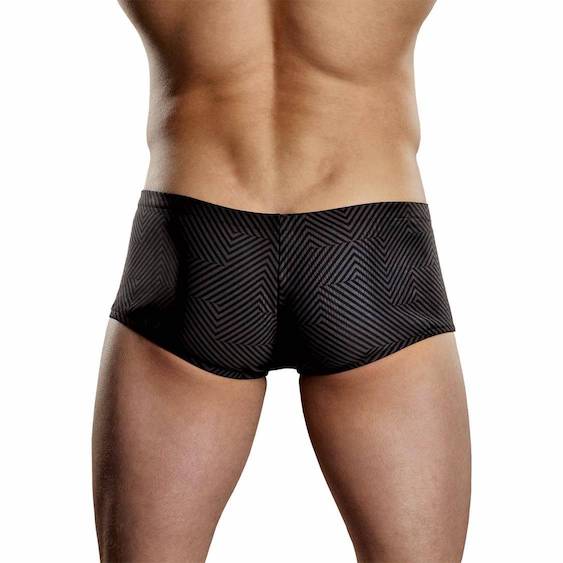 MP157207 Malepower Zipper Short - Grey - Image 2