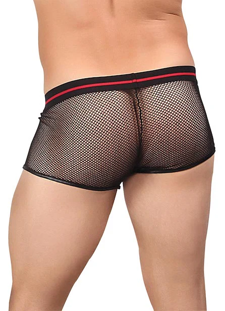 MP158156 Malepower Male Power Lo Rise Pouch Enhancer Short Black - Image 2