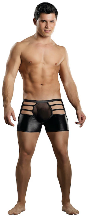 MP168004 Malepower Male Power Ladder Short Black