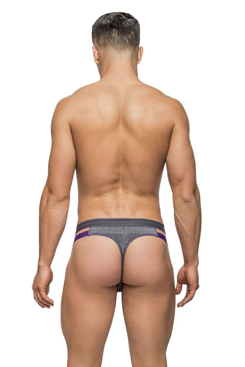 MP395244 Malepower Cutout Jock - Grey - Image 2