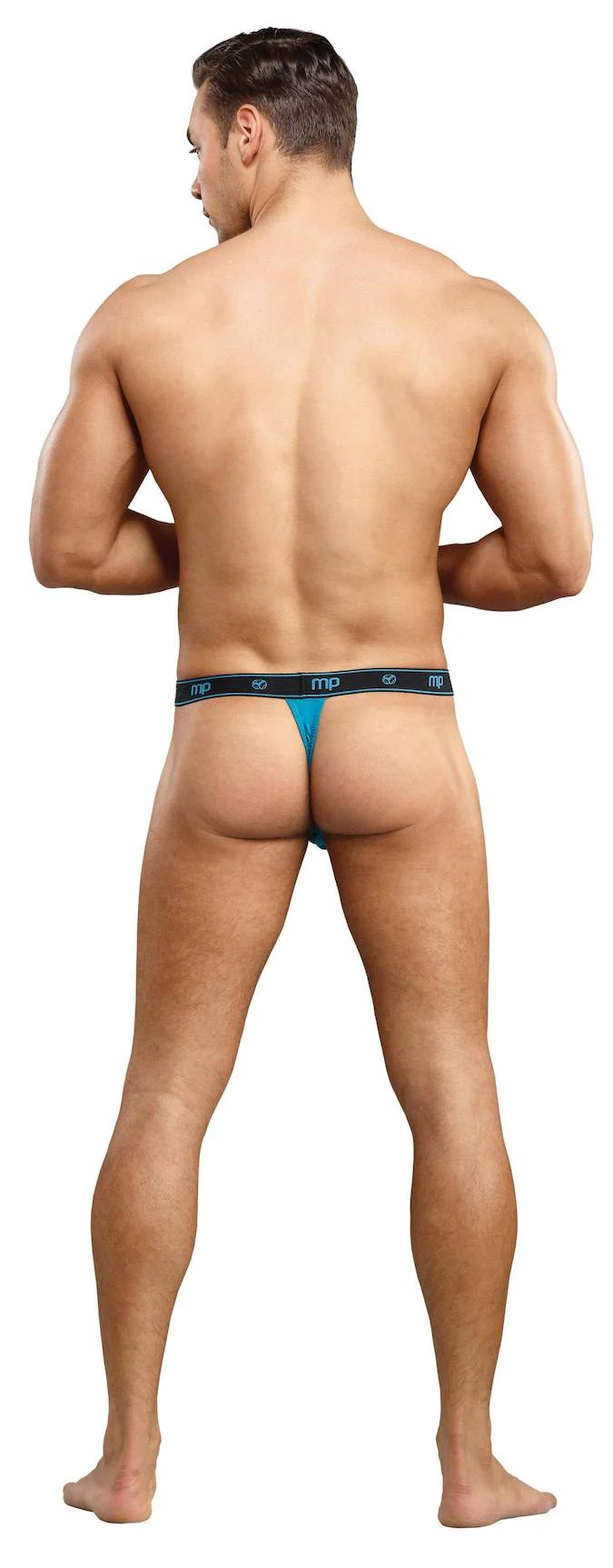 MP433171 Malepower Micro Thong - Teal - Image 2