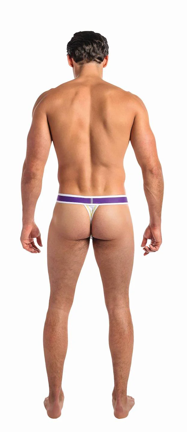 MP433228 Malepower Micro Thong - White - Image 2