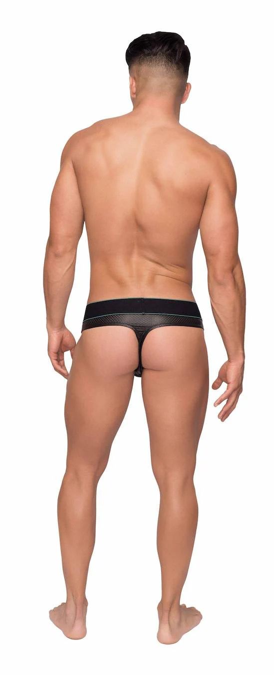 MP436233 Malepower Thong - Black - Image 2