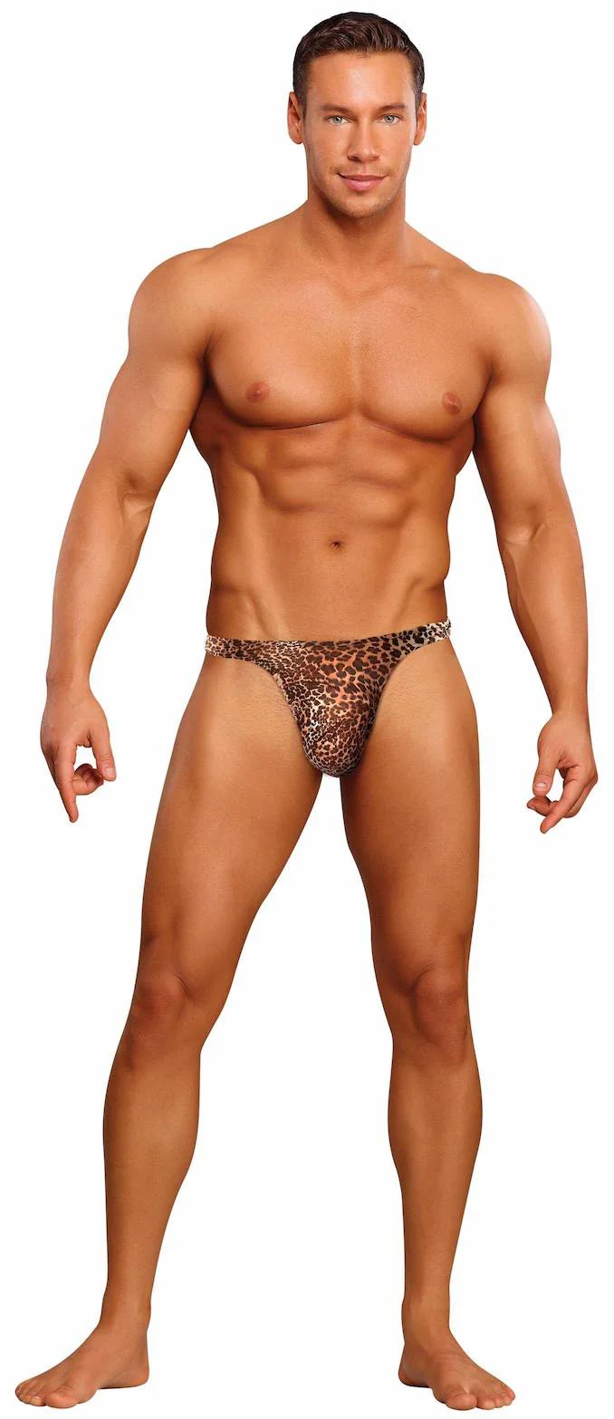 MP444030 Malepower Wonder Thong - Leopard