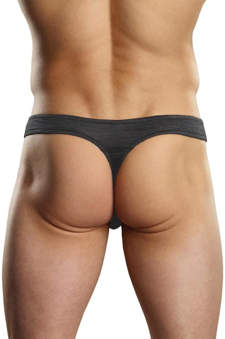 MP444204 Malepower Wonder Thong - Black - Image 2