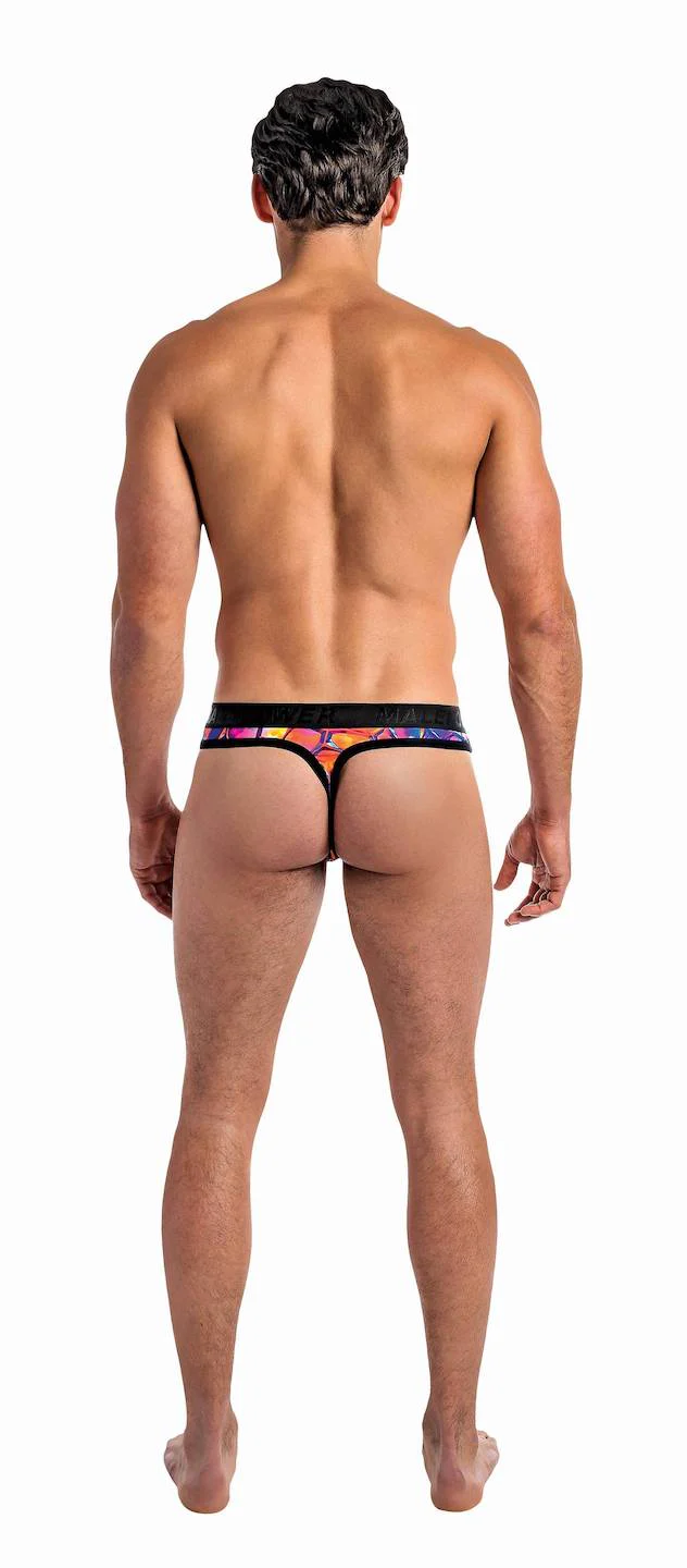 MP460226 Malepower Crossover Thong - Print - Image 2