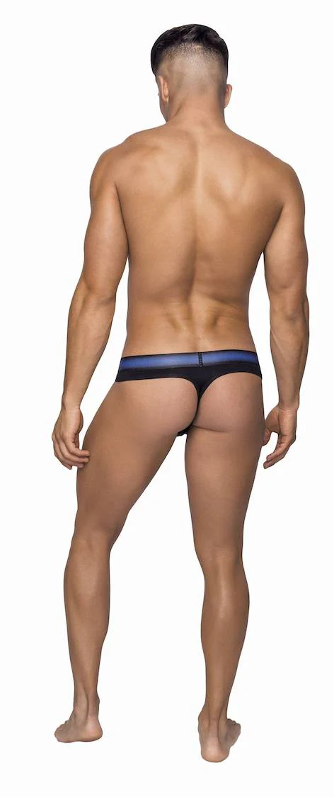 MP463235 Malepower Thong with pocket cavity - Black - Image 2